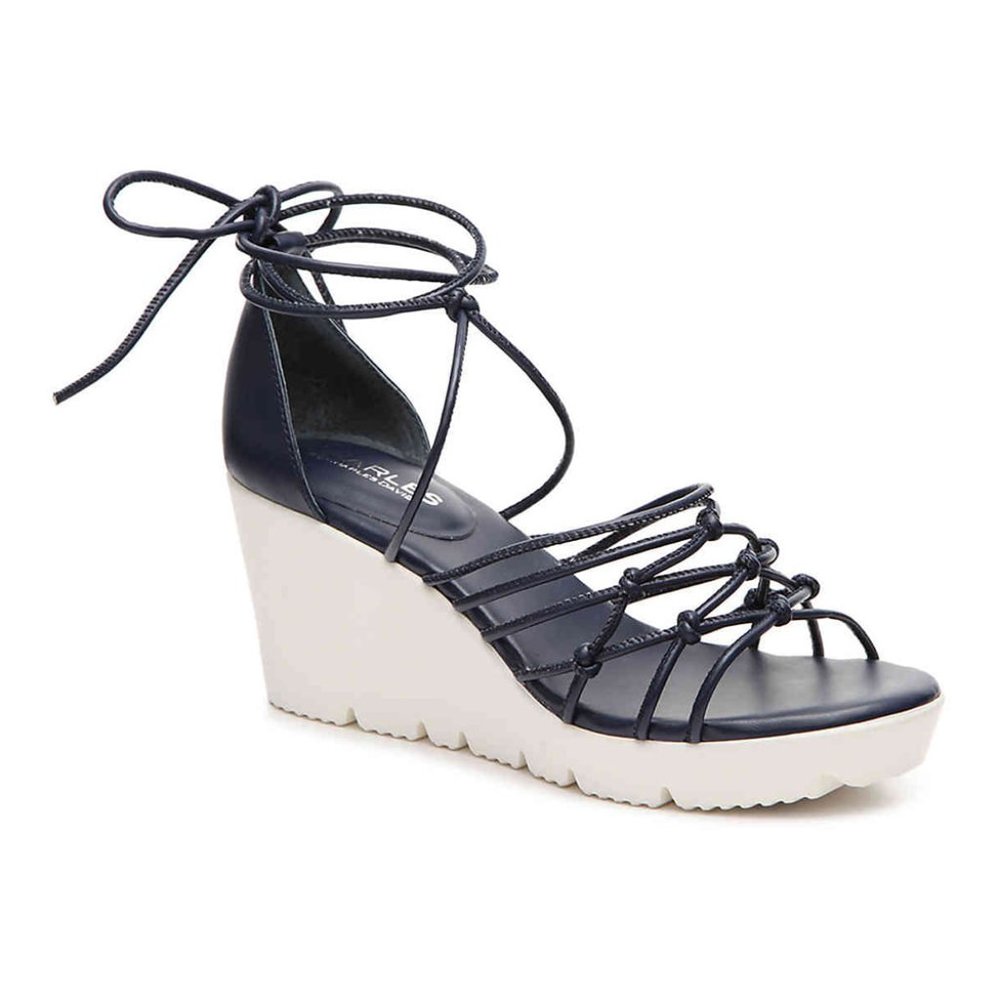 NIB - Charles David Vegas Wedge Sandals